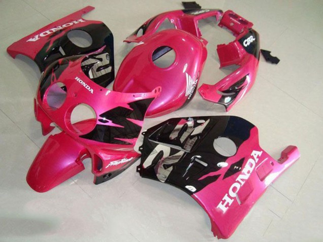 Affordable 1991-1998 Black Pink Honda CBR250RR MC22 Motorbike Fairing UK Affordable 1991-1998 Black Pink Honda CBR250RR MC22 Motorbike Fairing UK