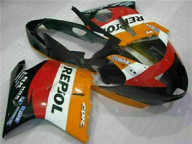 Affordable 1996-2007 Orange Repsol Honda CBR1100XX Motorbike Fairing UK Affordable 1996-2007 Orange Repsol Honda CBR1100XX Motorbike Fairing UK