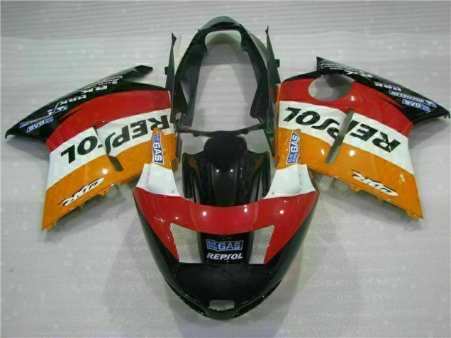 Affordable 1996-2007 Orange Repsol Honda CBR1100XX Motorbike Fairing UK Affordable 1996-2007 Orange Repsol Honda CBR1100XX Motorbike Fairing UK