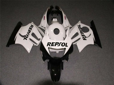 Affordable 1995-1998 White Black Repsol Honda CBR600 F3 Motorcycle Bodywork UK