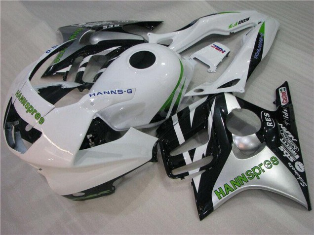 Affordable 1995-1998 White Green Hannspree Honda CBR600 F3 Motorcycle Fairings Kit UK Affordable 1995-1998 White Green Hannspree Honda CBR600 F3 Motorcycle Fairings Kit UK