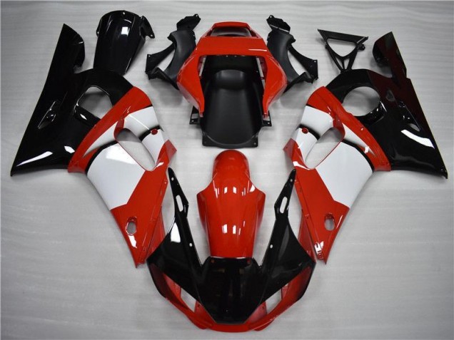 Affordable 1998-2002 Black White Yamaha YZF R6 Motorbike Fairing UK Affordable 1998-2002 Black White Yamaha YZF R6 Motorbike Fairing UK