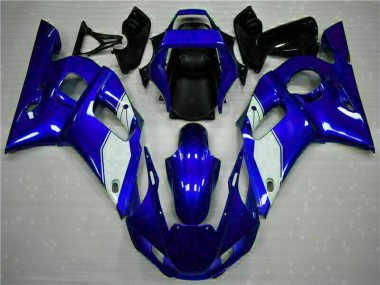 Affordable 1998-2002 Blue Yamaha YZF R6 Replacement Motorcycle Fairings UK