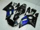Affordable 1998-2002 Blue Black Yamaha YZF R6 Bike Fairing Kit UK