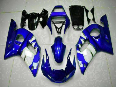 Affordable 1998-2002 Blue Yamaha YZF R6 Motorcycle Fairing Kits UK