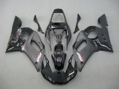 Affordable 1998-2002 Contrast Black Yamaha YZF R6 Moto Fairings UK