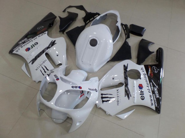 Affordable 2000-2001 White Kawasaki ZX12R Motorbike Fairing Kits UK Affordable 2000-2001 White Kawasaki ZX12R Motorbike Fairing Kits UK