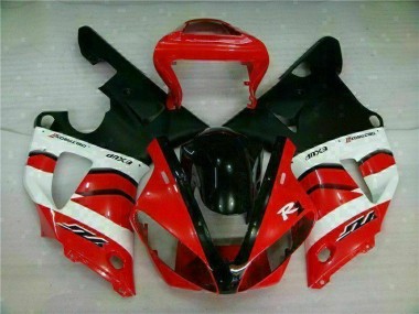 Affordable 2000-2001 Red Yamaha YZF R1 Motorcycle Fairings UK