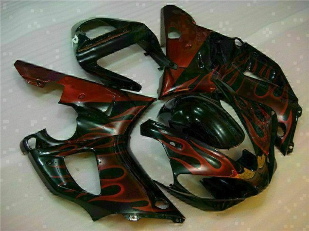 Affordable 2000-2001 Orange Yamaha YZF R1 Bike Fairings UK