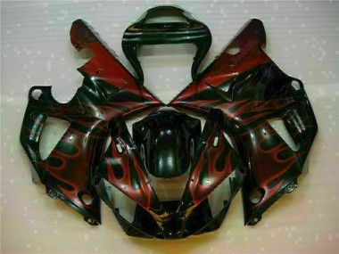 Affordable 2000-2001 Orange Yamaha YZF R1 Bike Fairings UK
