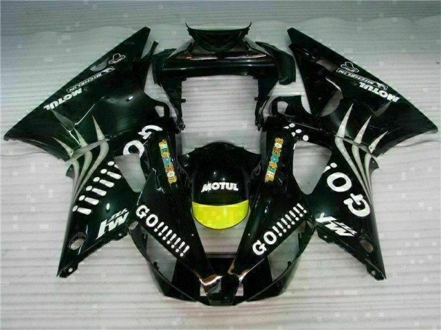 Affordable 2000-2001 Black Yamaha YZF R1 Bike Fairing UK