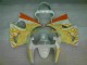 Affordable 2000-2002 White Yellow Flame Kawasaki ZX6R Bike Fairings UK Affordable 2000-2002 White Yellow Flame Kawasaki ZX6R Bike Fairings UK
