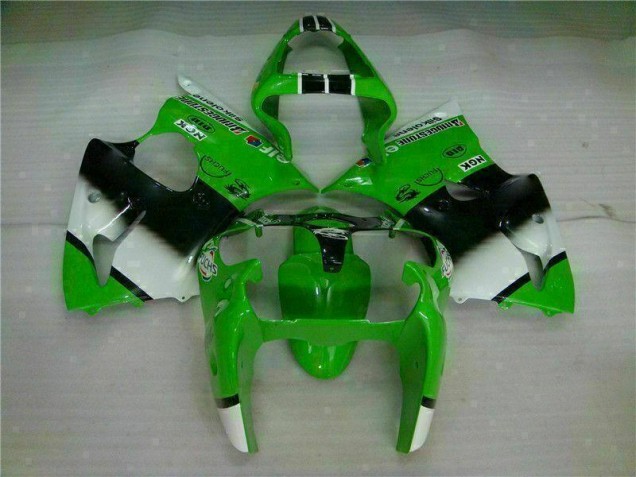 Affordable 2000-2002 Green Black Kawasaki ZX6R Motorbike Fairing UK Affordable 2000-2002 Green Black Kawasaki ZX6R Motorbike Fairing UK