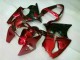 Affordable 2000-2002 Red Black Kawasaki ZX6R Bike Fairing Kit UK Affordable 2000-2002 Red Black Kawasaki ZX6R Bike Fairing Kit UK