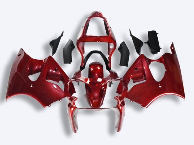 Affordable 2000-2002 Red Kawasaki ZX6R Motorcycle Fairings UK Affordable 2000-2002 Red Kawasaki ZX6R Motorcycle Fairings UK