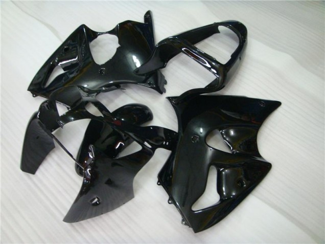 Affordable 2000-2002 Glossy Black Kawasaki ZX6R Motorbike Fairing Kits UK Affordable 2000-2002 Glossy Black Kawasaki ZX6R Motorbike Fairing Kits UK