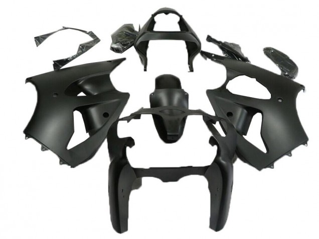 Affordable 2000-2002 Matte Black Kawasaki ZX6R Motorcycle Fairings Kits UK Affordable 2000-2002 Matte Black Kawasaki ZX6R Motorcycle Fairings Kits UK