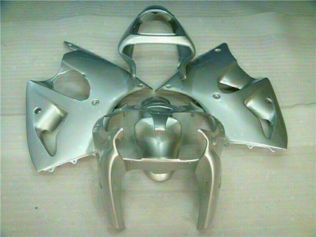 Affordable 2000-2002 Silver Kawasaki ZX6R Replacement Fairings UK Affordable 2000-2002 Silver Kawasaki ZX6R Replacement Fairings UK