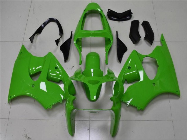 Affordable 2000-2002 Green Kawasaki ZX6R Motorbike Fairing UK Affordable 2000-2002 Green Kawasaki ZX6R Motorbike Fairing UK