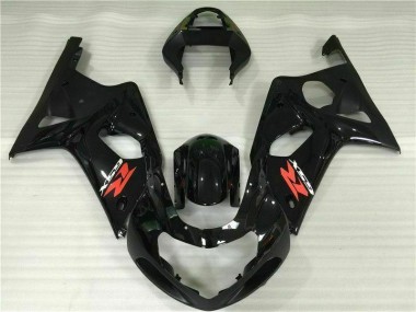 Affordable 2000-2002 Black Suzuki GSXR 1000 Motorcylce Fairings UK