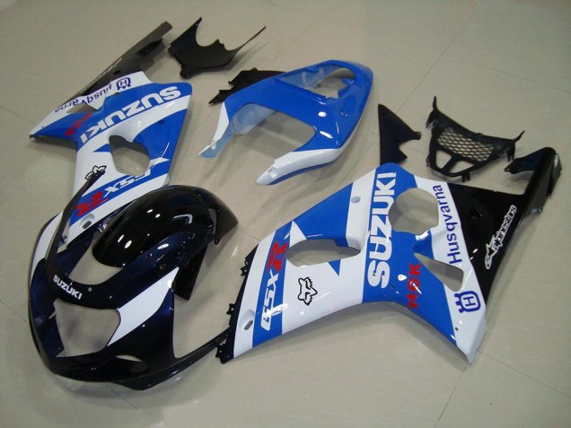 Affordable 2000-2002 Blakc Blue White Suzuki GSXR 1000 Motorcycle Replacement Fairings UK Affordable 2000-2002 Blakc Blue White Suzuki GSXR 1000 Motorcycle Replacement Fairings UK