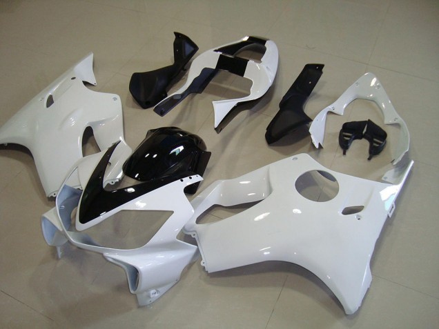 Affordable 2001-2003 White with Black Stripe Honda CBR600 F4i Motorcycle Fairing Kits UK Affordable 2001-2003 White with Black Stripe Honda CBR600 F4i Motorcycle Fairing Kits UK