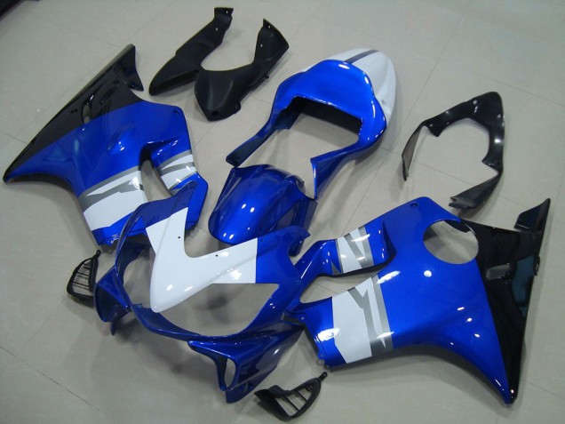 Affordable 2001-2003 White Blue Black Honda CBR600 F4i Bike Fairing Kit UK Affordable 2001-2003 White Blue Black Honda CBR600 F4i Bike Fairing Kit UK