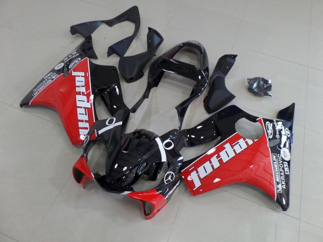 Affordable 2001-2003 Red Jordan Honda CBR600 F4i Replacement Fairings UK Affordable 2001-2003 Red Jordan Honda CBR600 F4i Replacement Fairings UK