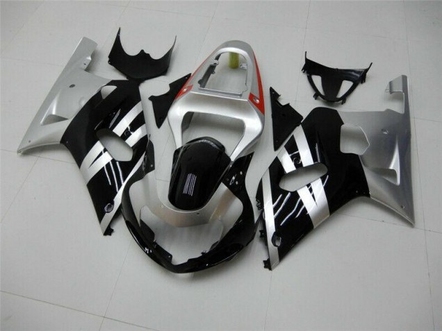 Affordable 2001-2003 Black Silver Suzuki GSXR 600/750 Motorbike Fairing UK Affordable 2001-2003 Black Silver Suzuki GSXR 600/750 Motorbike Fairing UK