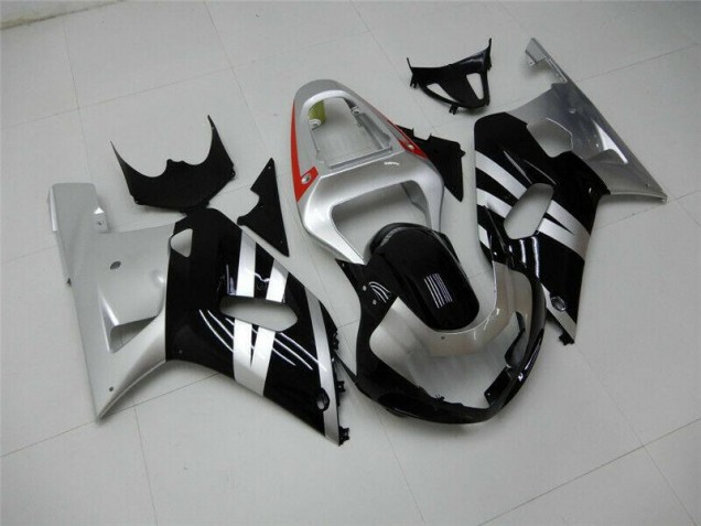 Affordable 2001-2003 Black Silver Suzuki GSXR 600/750 Motorbike Fairing UK Affordable 2001-2003 Black Silver Suzuki GSXR 600/750 Motorbike Fairing UK