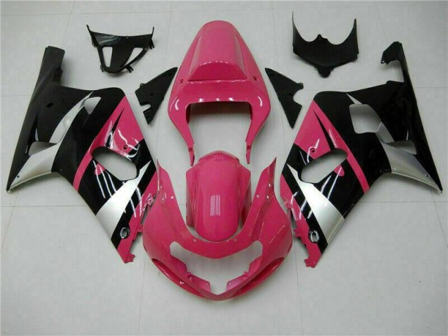Affordable 2001-2003 Pink Black Suzuki GSXR 600/750 Replacement Fairings UK Affordable 2001-2003 Pink Black Suzuki GSXR 600/750 Replacement Fairings UK
