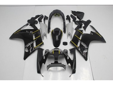Affordable 2001-2005 Black Yellow Yamaha FJR1300 Moto Fairings UK