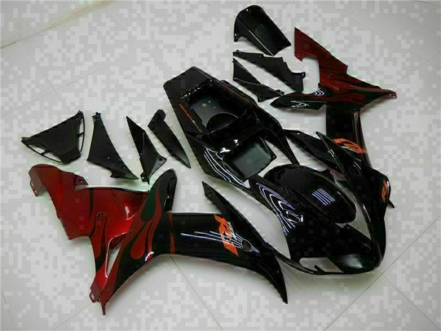 Affordable 2002-2003 Black Yamaha YZF R1 Motorcylce Fairings UK Affordable 2002-2003 Black Yamaha YZF R1 Motorcylce Fairings UK