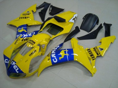 Affordable 2002-2003 Blue Yellow Yamaha YZF R1 Motorcylce Fairings UK