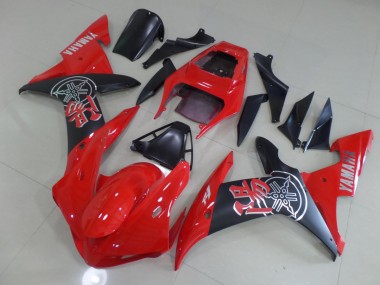 Affordable 2002-2003 Matte Red Yamaha YZF R1 Motorcycle Fairing Kits UK