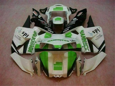 Affordable 2003-2004 White Honda CBR600RR Motorcycle Fairing Kits UK