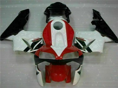 Affordable 2003-2004 Red White Honda CBR600RR Bike Fairings UK