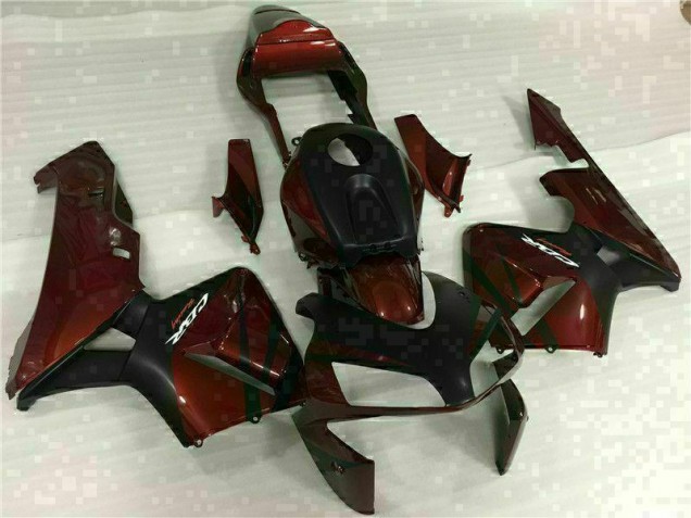 Affordable 2003-2004 Black Red Honda CBR600RR Replacement Motorcycle Fairings UK