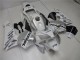Affordable 2003-2004 Silver White Black Repsol Honda CBR600RR Motorcycle Fairings Kit UK