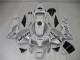 Affordable 2003-2004 Silver White Black Repsol Honda CBR600RR Motorcycle Fairings Kit UK