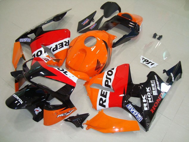 Affordable 2003-2004 Repsol Honda CBR600RR Motorbike Fairing Kits UK