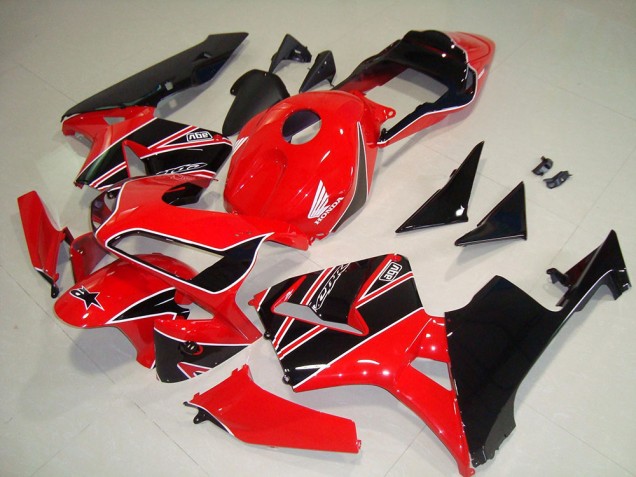 Affordable 2003-2004 Red Black Honda CBR600RR Motorbike Fairing Kits UK