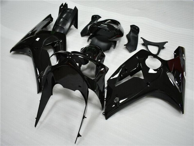 Affordable 2003-2004 Glossy Black Kawasaki ZX6R Moto Fairings UK Affordable 2003-2004 Glossy Black Kawasaki ZX6R Moto Fairings UK