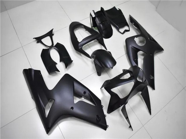 Affordable 2003-2004 Matte Black Kawasaki ZX6R Motorbike Fairing Kits UK Affordable 2003-2004 Matte Black Kawasaki ZX6R Motorbike Fairing Kits UK
