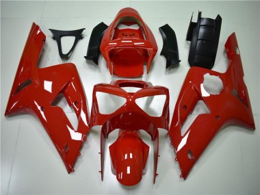 Affordable 2003-2004 Red Kawasaki ZX6R Motor Fairings UK