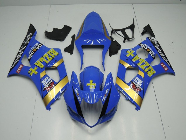 Affordable 2003-2004 Blue Rizla Suzuki GSXR 1000 Motorcycle Fairings Kits UK Affordable 2003-2004 Blue Rizla Suzuki GSXR 1000 Motorcycle Fairings Kits UK