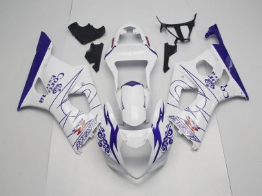 Affordable 2003-2004 Blue Whie Corona Suzuki GSXR 1000 Moto Fairings UK