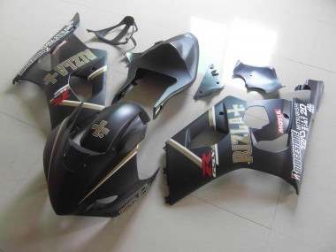 Affordable 2003-2004 Matte Black Rizla Race Suzuki GSXR 1000 Motorcylce Fairings UK