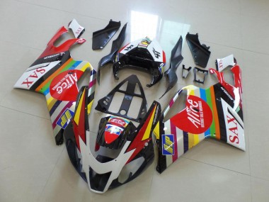 Affordable 2003-2006 Colorfull Sax Aprilia RSV1000 Replacement Motorcycle Fairings UK