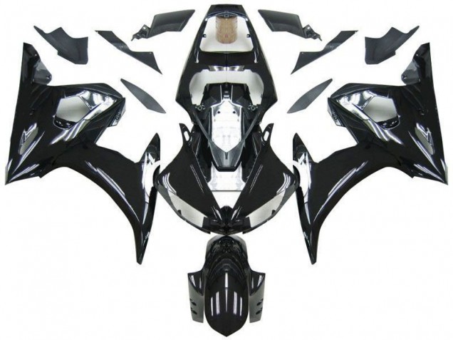 Affordable 2003-2005 Black Yamaha YZF R6 Motorcylce Fairings UK